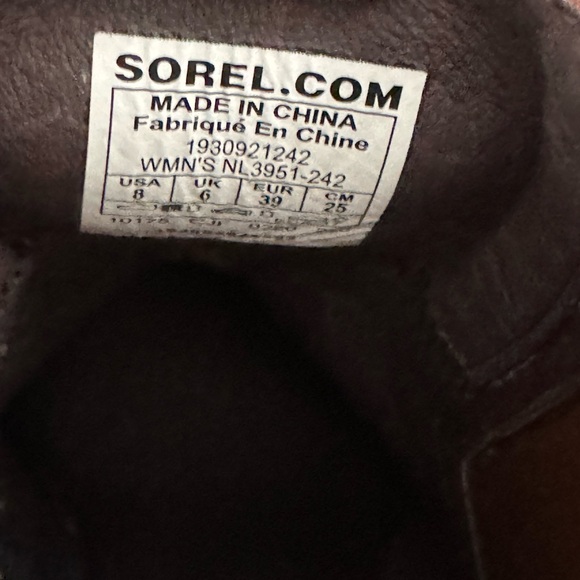 Sorel. Tan size 8 only worn once - Picture 5 of 16